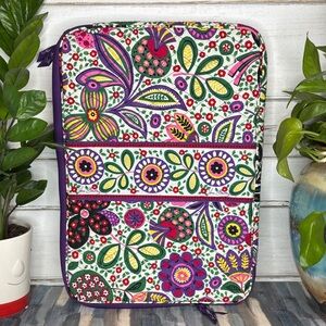 Vera Bradley Purple Floral Laptop Sleeve
